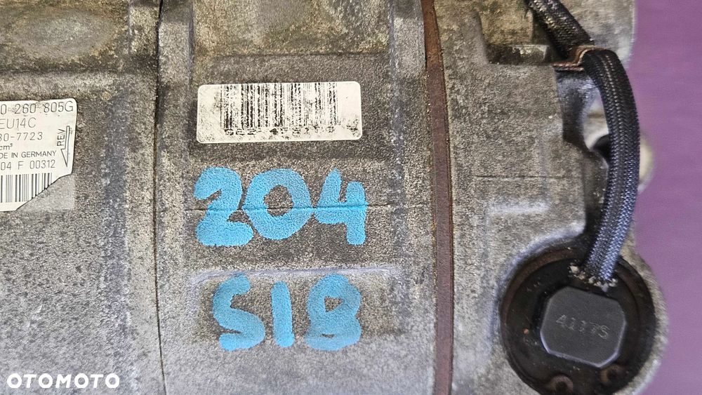 Sprężarka Klimatyzacji 4F0260805G 6SEU14C 447180-7723 Kompresor Klima Sprzęgło Koło 2.0 2.7 3.0 TDI Audi A6 C6 A4 B7 - 3