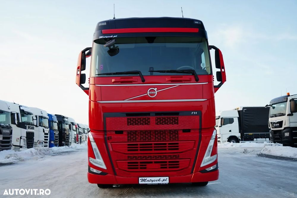 Volvo FH 460 / COMBINAT TANDEM / 120 M3 / TRANSPORT / I-SAVE / I-PARK COOL / PUNTE RIDICATĂ / PUNTE DIRECȚIE / CORTINĂ RANFORSATĂ - 7