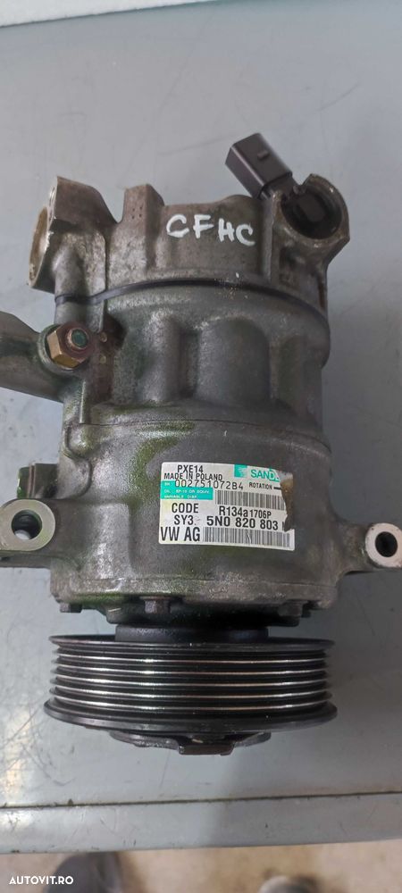 Compresor clima volkswagen vw golf 6 2.0 CFHC cod 5N0820803H - 4