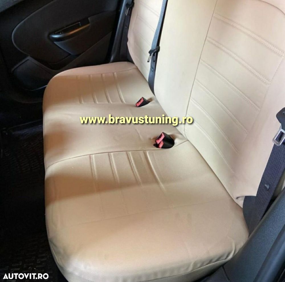 Huse scaun auto Piele Ecologica Skoda Octavia, Passat,Audi,BMW, etc - 2
