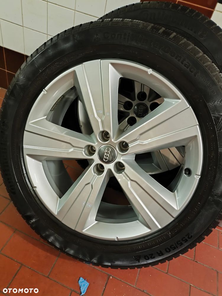 Koła Audi 20' z oponami Continental Premium Contact 255/50/20 opony ponad 7mm - 4