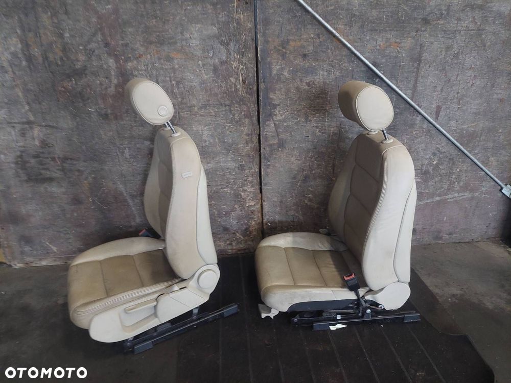 FOTELE KOMPLET LEWY PRAWY KANAPA TYŁ + BOCZKI AUDI A6 C6 - 9