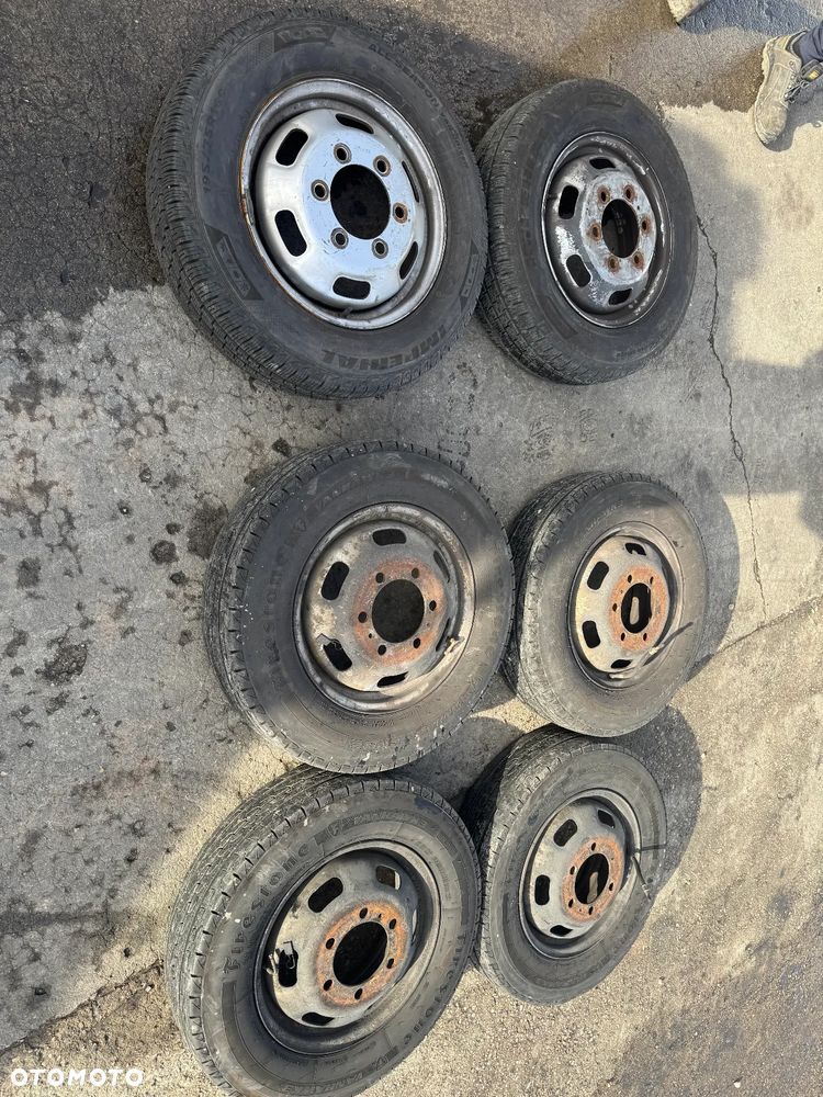 Iveco Daily 50C18 3,0 HPI 14-19r felgi z oponami 6 szt 195/75/R16C bliźniak - 2