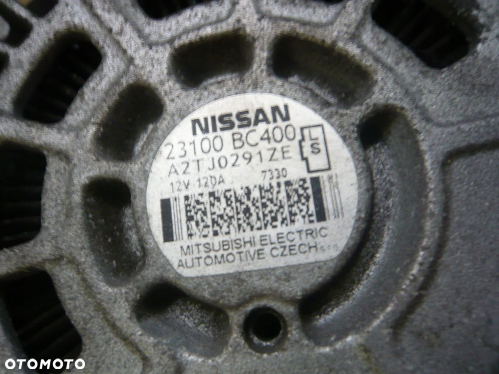 alternator a2tj0291ze nissan qashqai - 2
