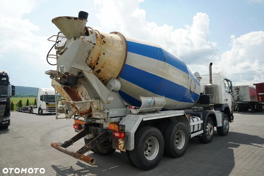 Volvo FMX 410 / 8x4 / GRUSZKA / BETONOMIESZARKA / LIEBHERR / 9 M3 / I-SHIFT/ ALUFELGI / EURO 6 - 5