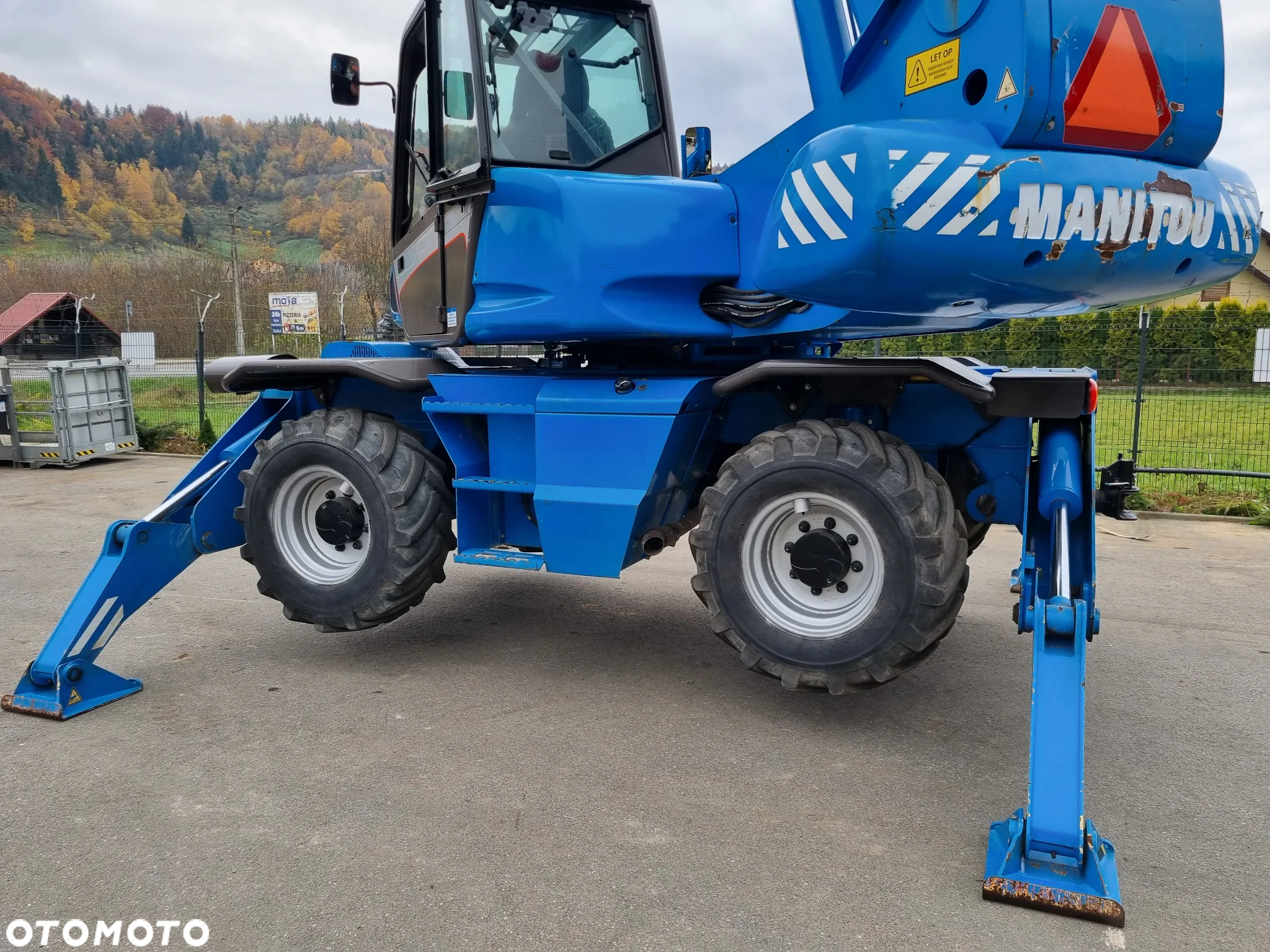 Manitou Ładowarka teleskopowa 18 metrów MRT1840 EASY-ST3B Kosz (Pilot 2 funkcje) Wciągarka Łyżka Widły z Norwegii Jak Nowa 2015r 4100mtg - 22