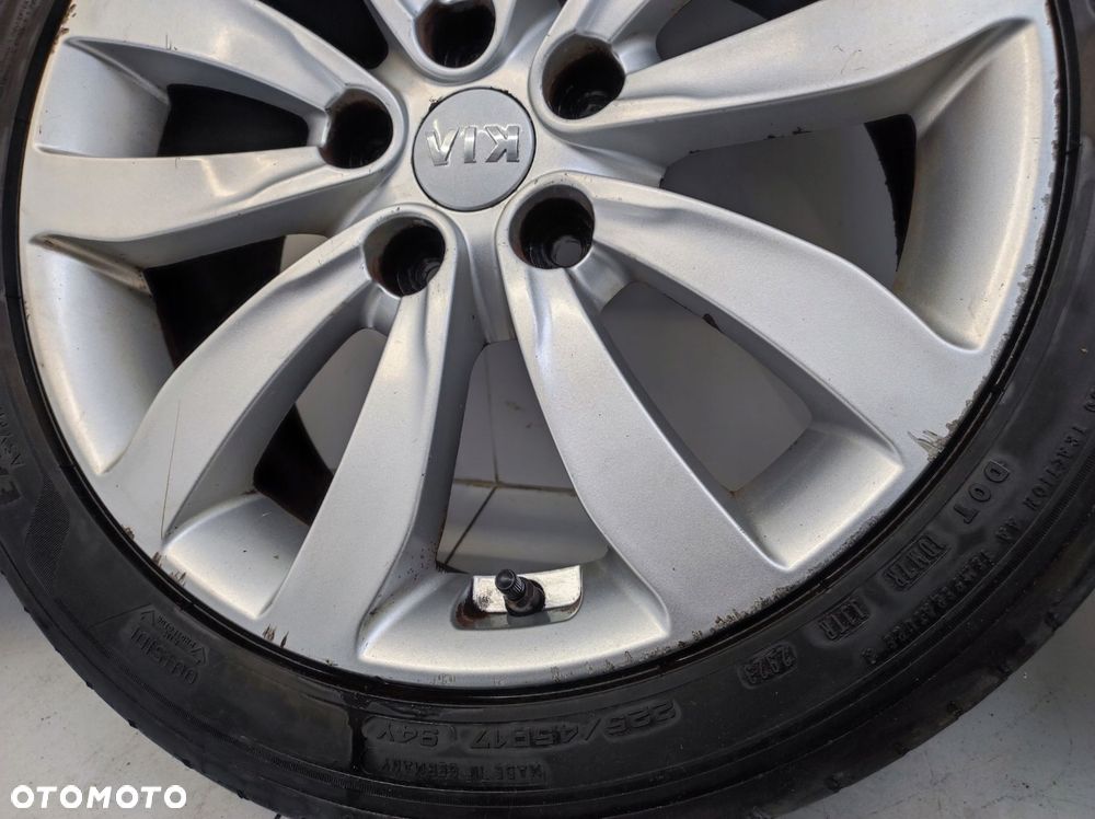 koła letnie alusy felgi aluminiowe r 17 kia carens iv 4 - 7