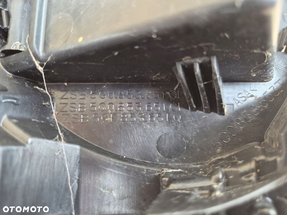 GRILL ATRAPA VW E-GOLF E GOLF VII 7 5G0 ORYGINAŁ - 12