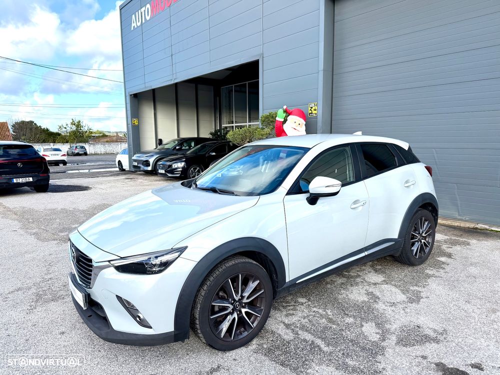 Mazda CX-3 1.5 Sky.Excellence HT Leather White Navi - 3