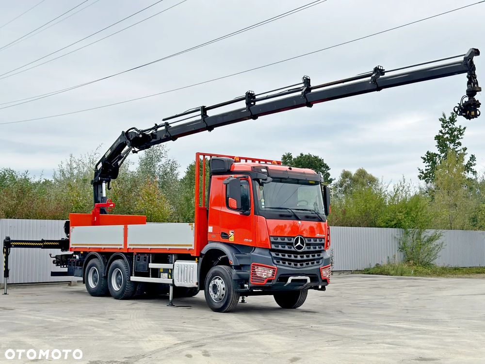 Mercedes-Benz Arocs 2643 *SKRZYNIA 6,40m /HIAB X - HIDUO 188 ES - 5 + PILOT /6x4 - 2