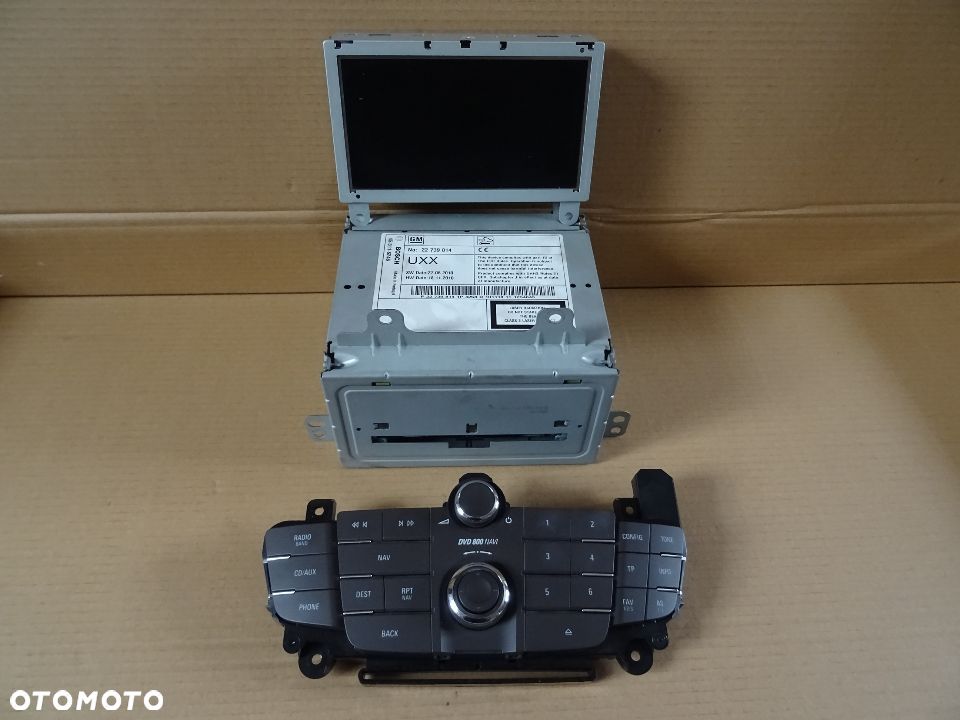 OPEL INSIGNIA ASTRA J DVD 800 NAVI NAWIGACJA MONITOR PANEL pin carpass sps programowanie - 1