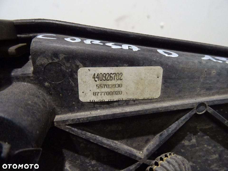 OPEL CORSA D 1.3 CDTI WENTYLATOR CHŁODNICY 440926702 - 4