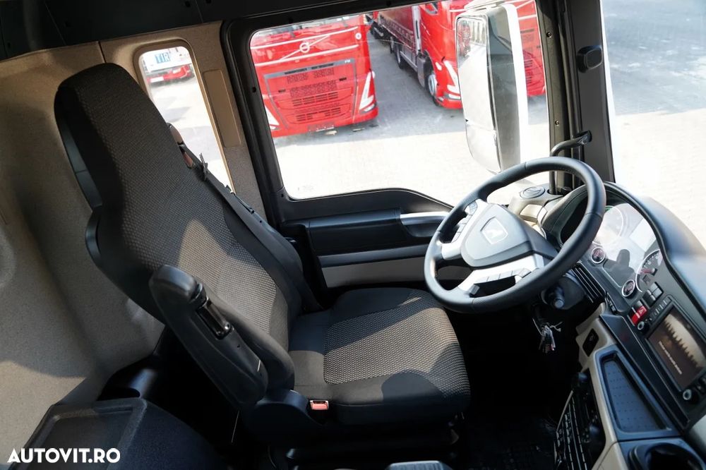 MAN TGS 26.420 / 6x4 / BASCULĂ CU 2 LATE / HIDRODECKER / BORDMATIC + HDS HIAB 188 B-3 / ROTATOR / GRAPER / TELECOMANDĂ / EURO 6 - 27