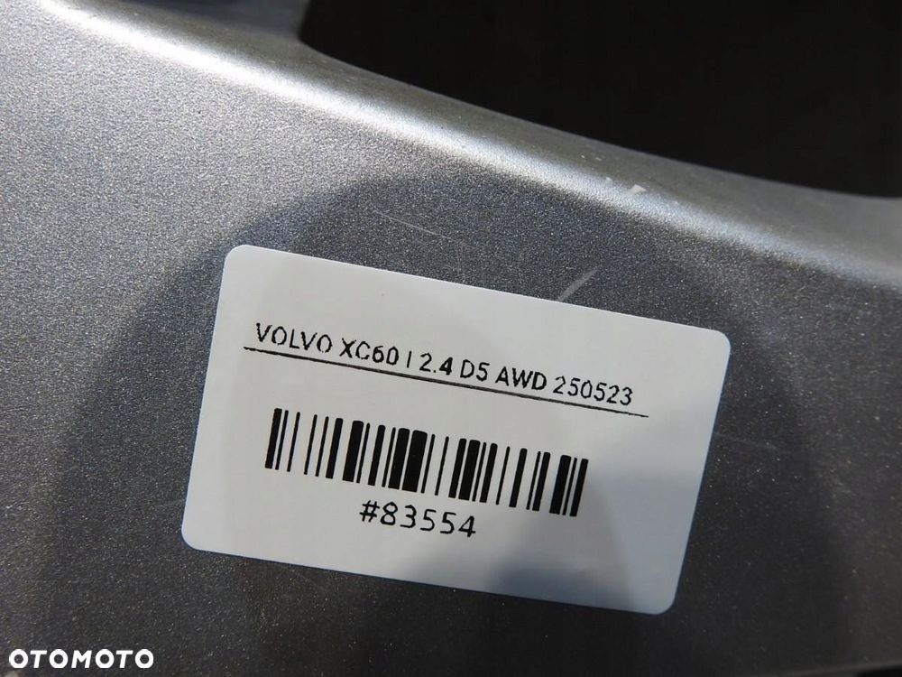 FELGA FELGI ALUMINIOWE 17 5X108 ET55 VOLVO XC60 I 30671480 - 5