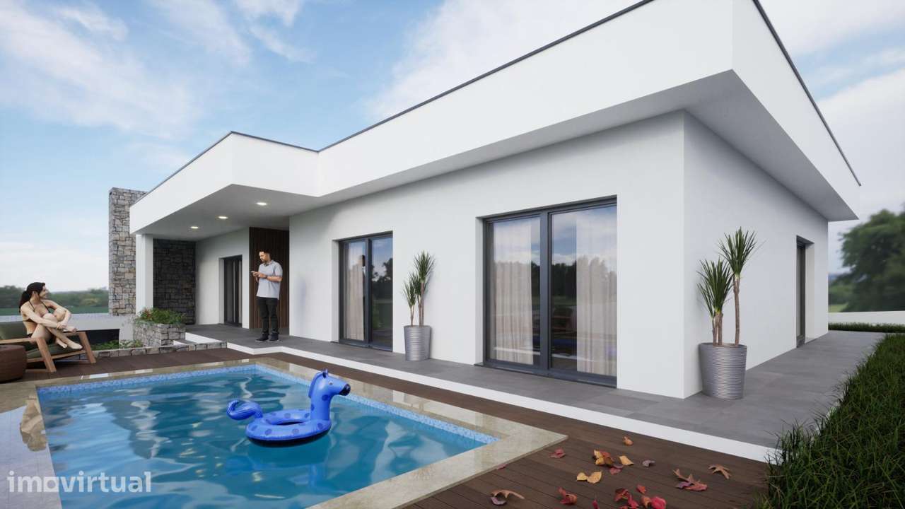 Moradia Térrea Moderna com Piscina | Torres Vedras - Grande imagem: 2/37