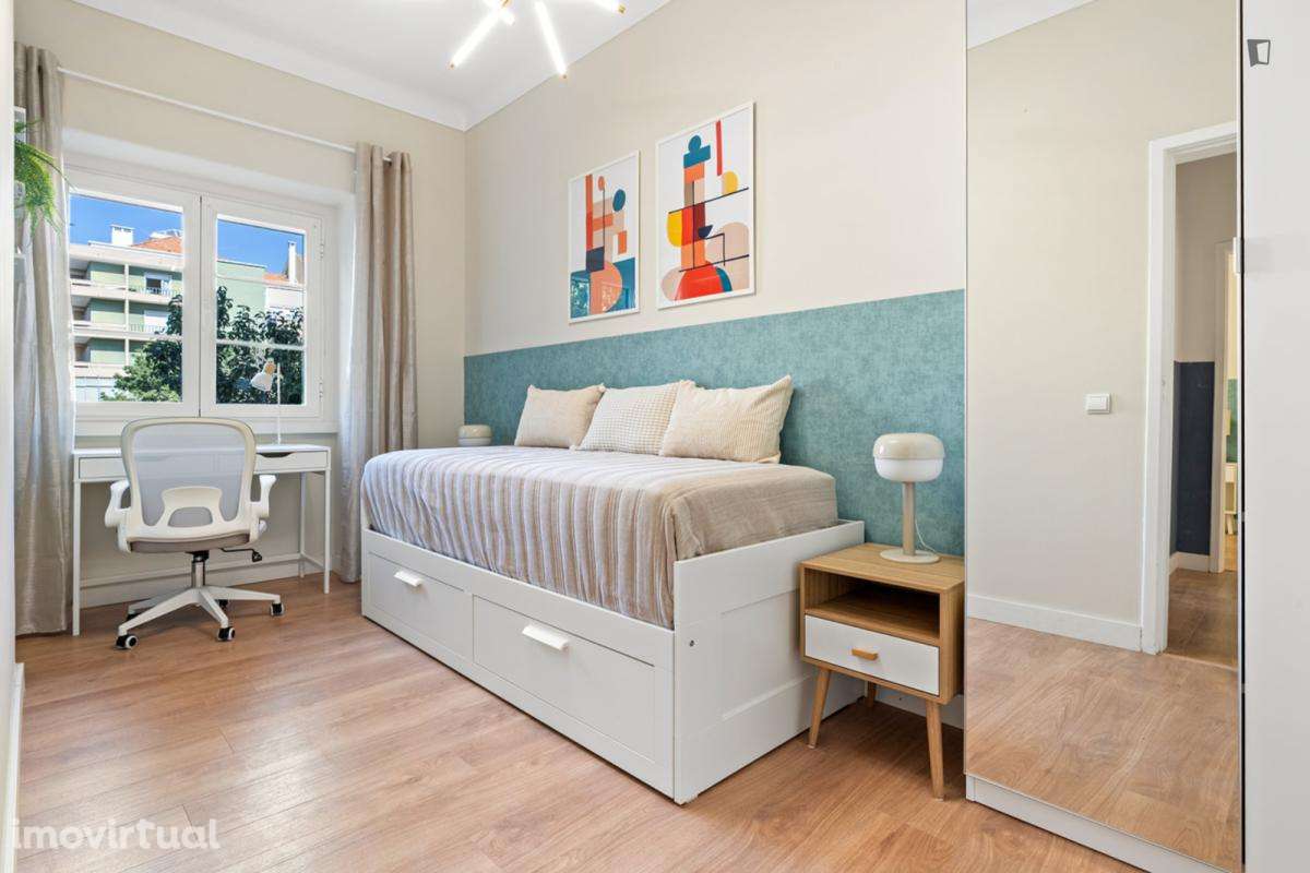 Quarto - localizado em Alvalade Lisbon - Grande imagem: 2/25