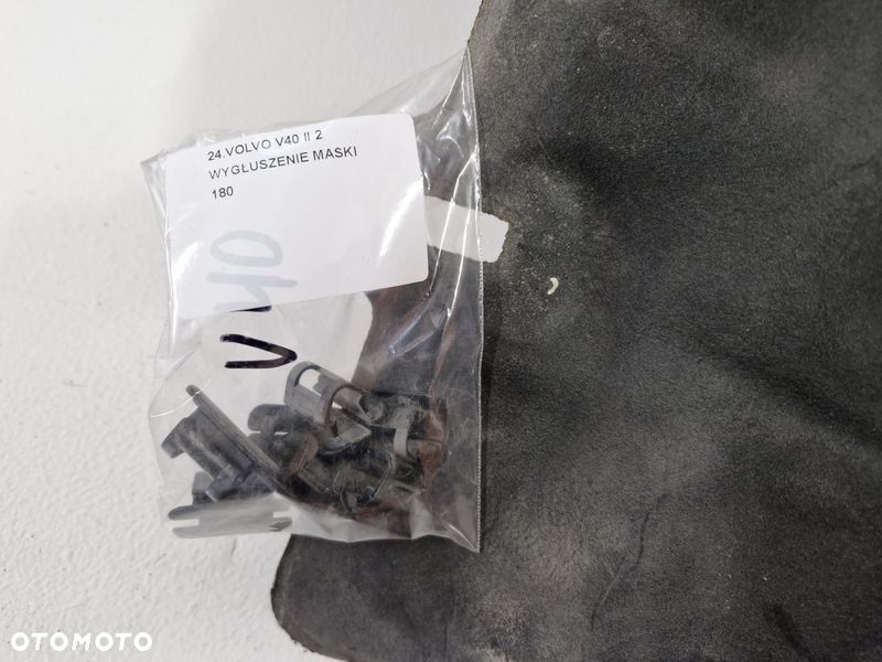 volvo v40 2 ii wygłuszenie maski - 7