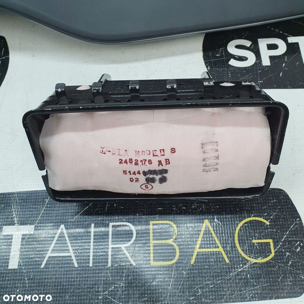 TESLA S TESLA Y DESKA ROZDZIELCZA KONSOLA KOKPIT PULPIT PODUSZKI AIRBAG AIR BAG KIT SET - 5