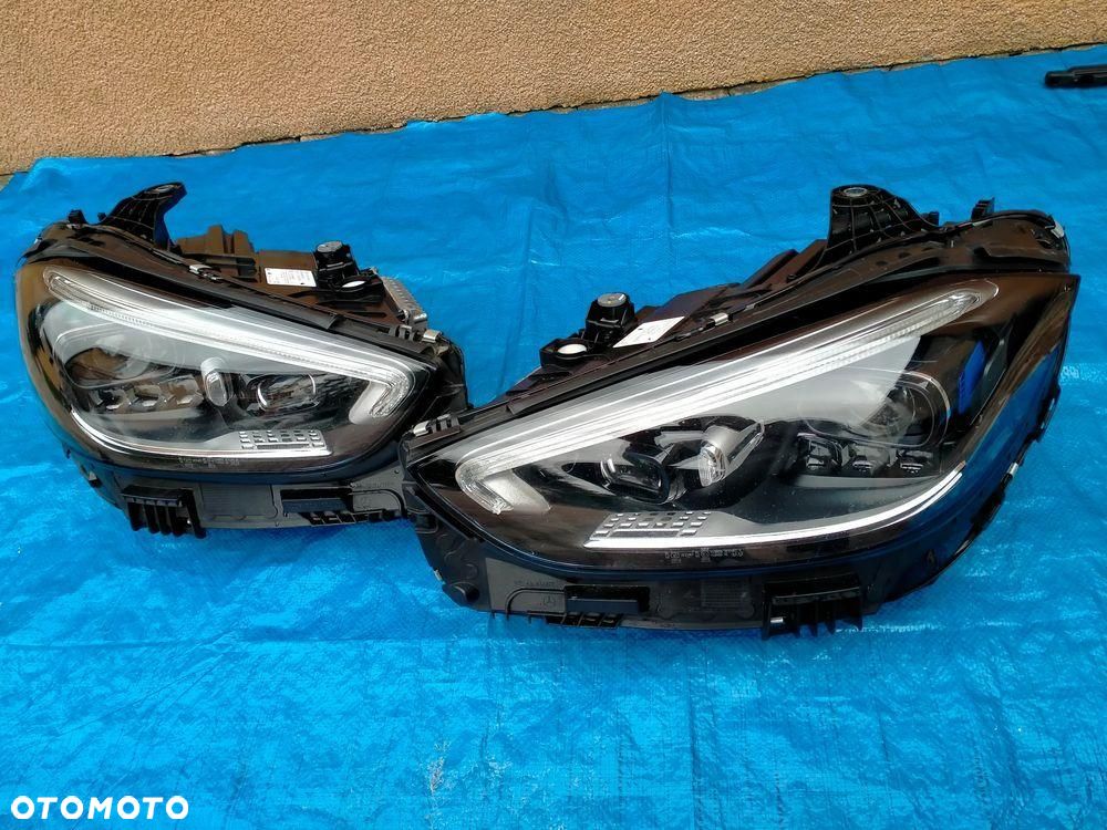 MERCEDES W206 DIGITAL LIGHT LAMPY LEWA PRAWA LAMPA REFLETOR PRZÓD - 1