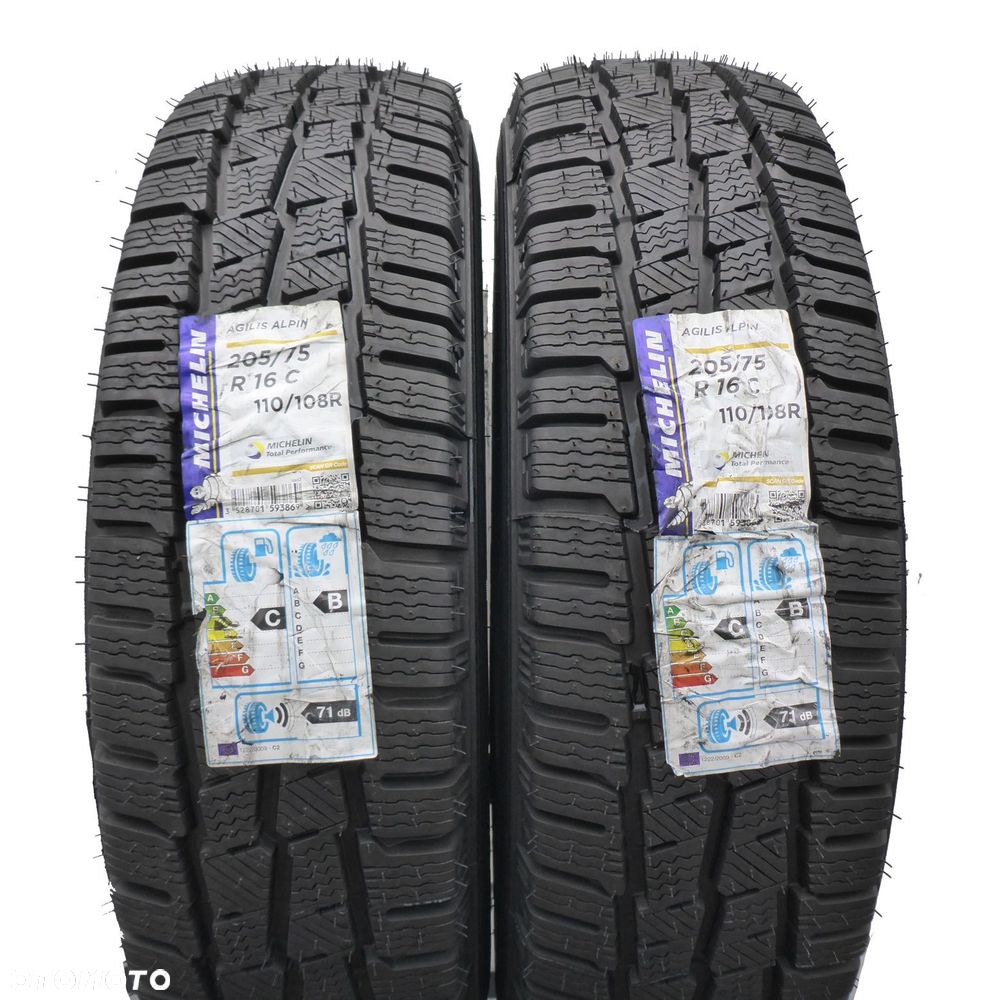 Opony 205/75/16C Michelin 205/75R16C 110/108R Zimowe 2017 Nieużywane - 1