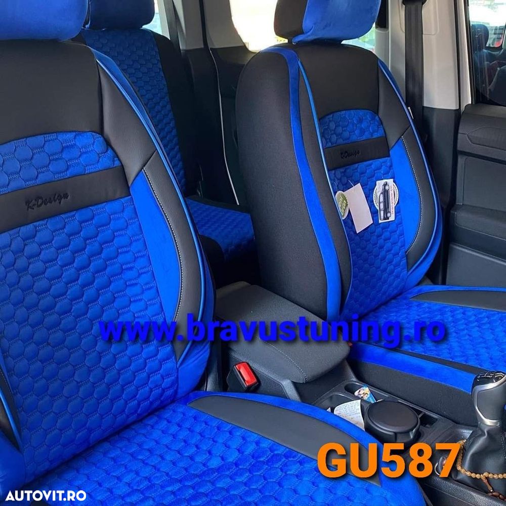 Huse scaun auto Velur BMW,Kia, Volkswagen,Audi, Mercedes, Opel,Ford - 1