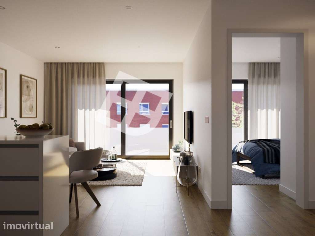 Apartamento T2 com 2 lugares de garagem - Centro de Aveiro - Grande imagem: 2/22