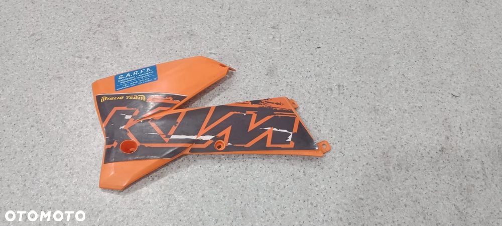 boki osłona chłodnicy + błotnik nadkole przednie KTM SX/EXC 250 (nr1146) - 7