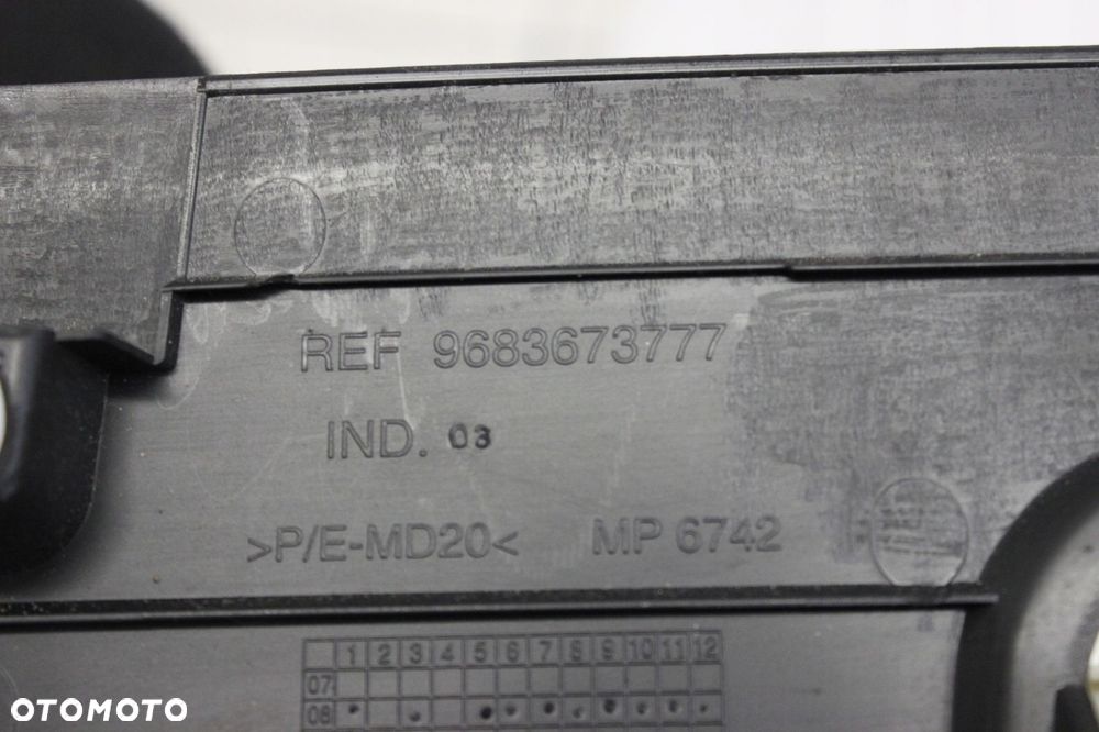 OSŁONA BAGAŻNIKA PEUGEOT 308 CC T7 09R- 9683673777 - 5