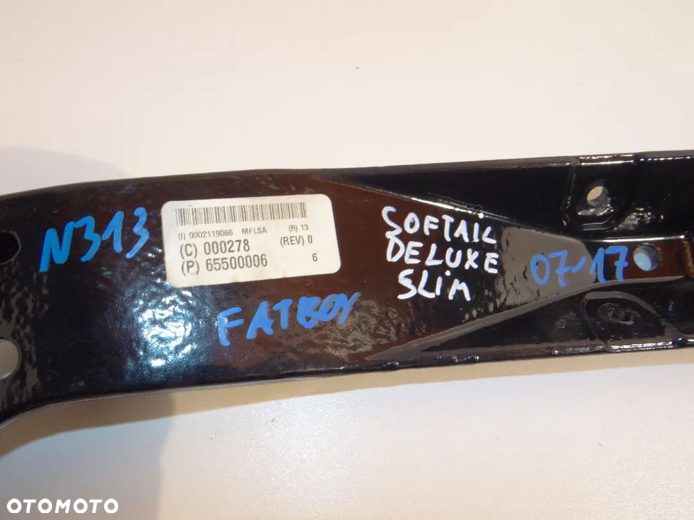 Harley Davidson Softail Slim Deluxe Fatboy Slim mocowanie tłumika wydechu uchwyt N313 - 4