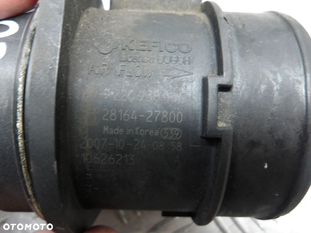 HYUNDAI TUCSON I 04-10 2.0 CRDI 4X4 PRZEPŁYWOMIERZ 28164-27800 - 5