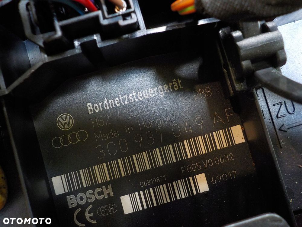 VW PASSAT B6 1.9 TDI modul BORDENTZ 3C0937049AF - 6