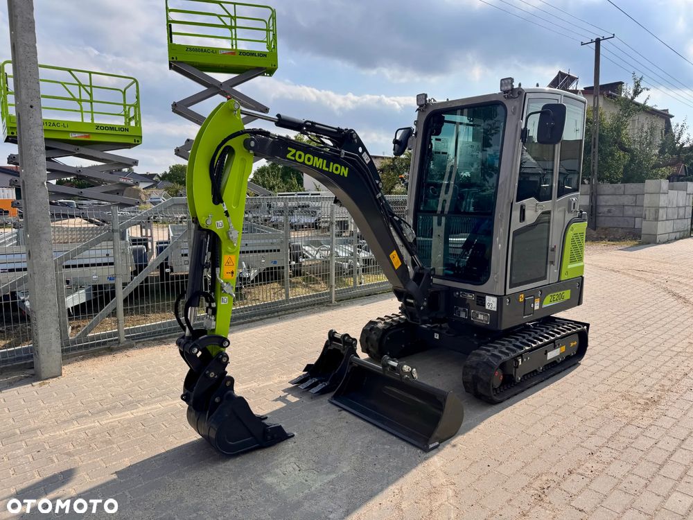 Zoomlion ZE20G Silnik KUBOTA 3 łyżki szybkozłącze hydrauliczne złącza pod młot wiertnicę osprzęt FABRYCZNIE NOWA Premium - 4