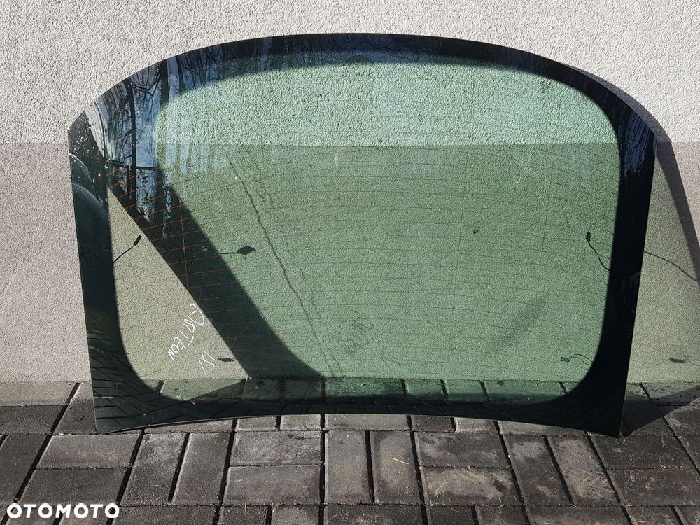 vw arteon szyba tył zielona 3g8845051c 3g8845051 - 2