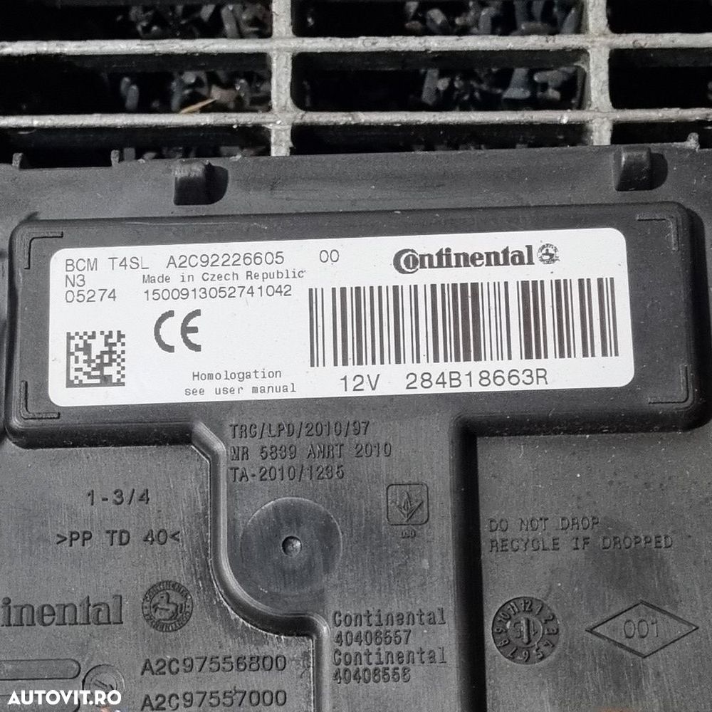 Modul Dacia Sandero 2 2012 - 2016 (1472) 284B18663R - 3