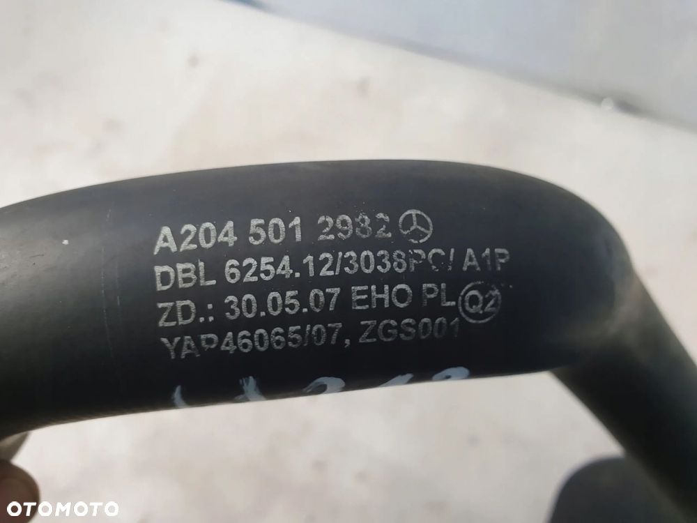 MERCEDES E W212 W204 PRZEWÓD WODY A2045012982 - 5