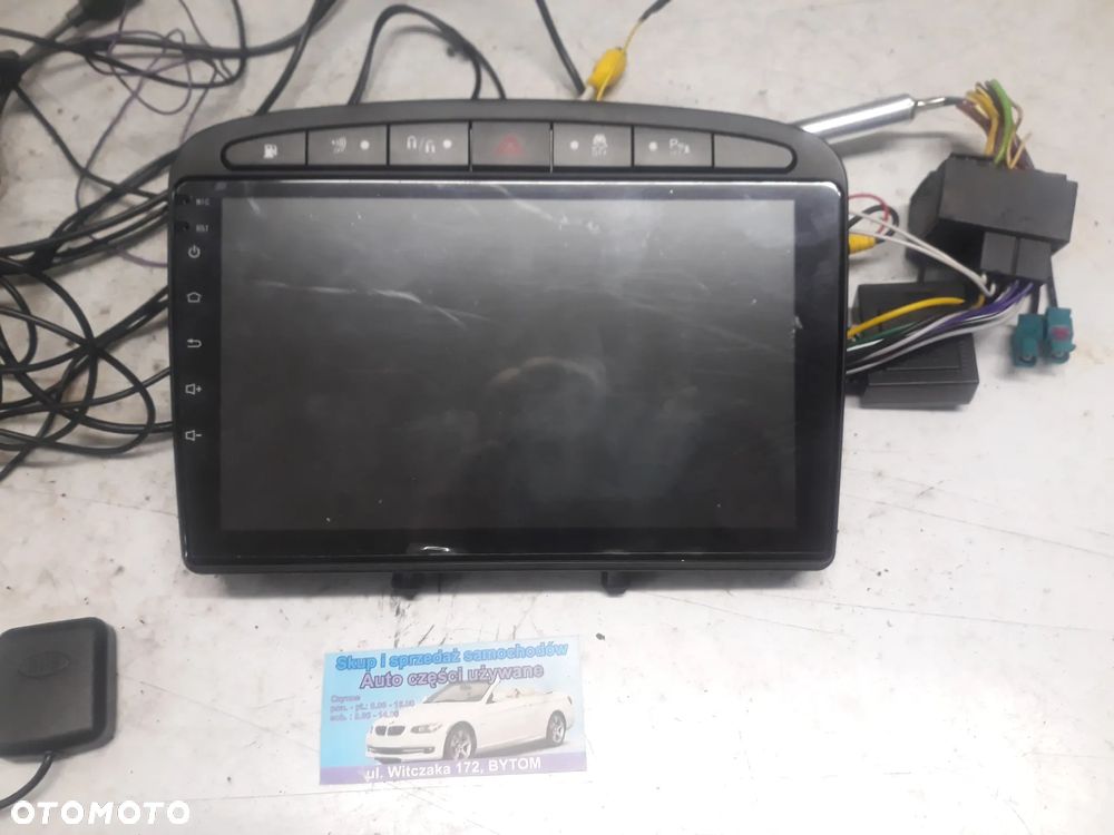 RADIO NAWIGACJA ANDROID KAMERA COFANIA PEUGEOT 308 T7 2009r - 2