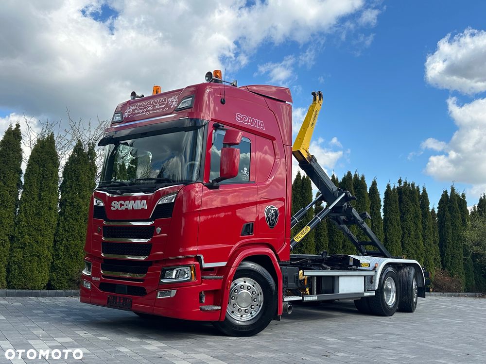 Scania / R500 / 6X2 / HAKOWIEC / Oś-SKRĘTNA-PODNOSZONA / - 6