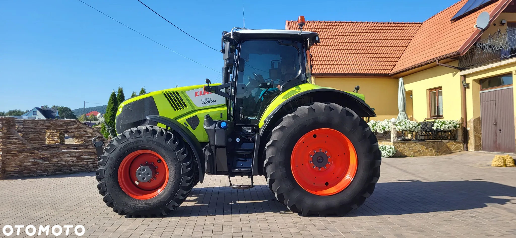 Claas AXION 850 CEBIS CMATIC GPS RTK - 2