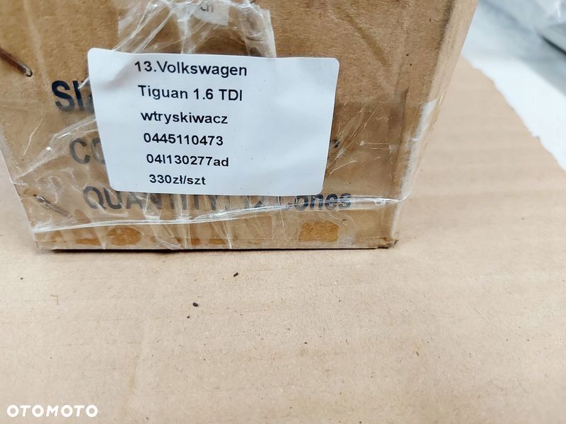volkswagen tiguan 2 ii octavia iii 1.6 tdi wtryskiwacz wtrysk paliwa - 8