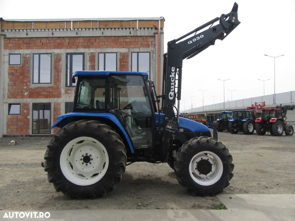 New Holland TL 80 cu incarcator frontal - 7