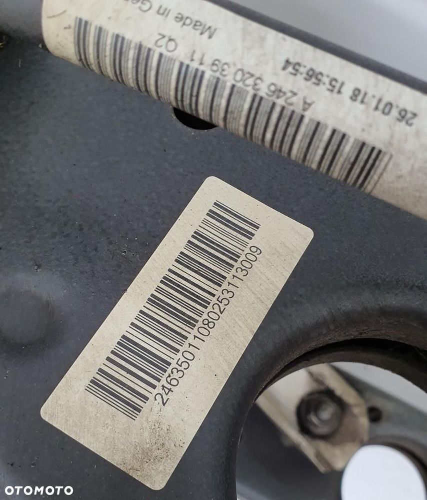 ZAWIESZENIE BELKA OŚ TYŁ SANKI WÓZEK MERCEDES W246 A2463503201 - 6