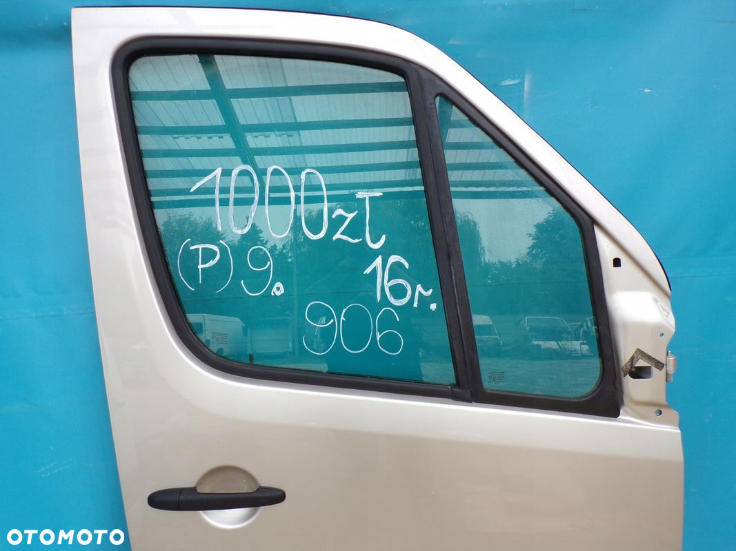 SPRINTER 906 CRAFTER drzwi przednie przód PRAWE SREBRNY metalik NOWE 2016 - 4
