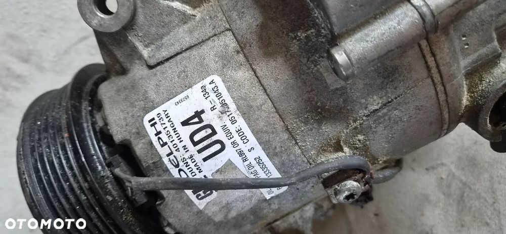 Sprężarka pompa klimatyzacji Opel ASTRA J Zafira C 2,0 CDTI 13335252 UD4 - 2