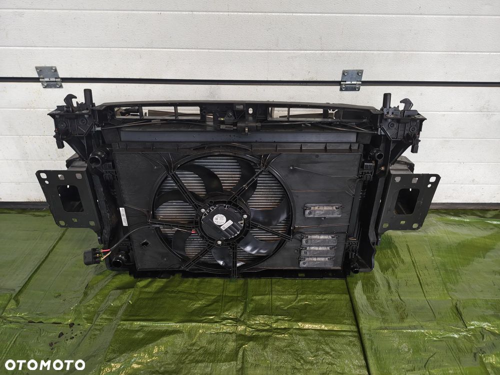 Skoda Superb III 3V0 pas przedni chłodnica wentylator 5Q0121203DS 5Q0959455BE