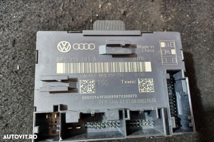 Modul control usa fata stanga 8K0959793B 8K0959793B Audi A4 B8/8K [20 - 3