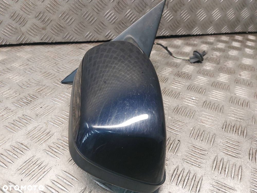 LUSTERKO PRAWE ELEKTRYCZNE BMW E60 520i 317/5 ORIENTBLAU METALLIC 4 PIN - 2
