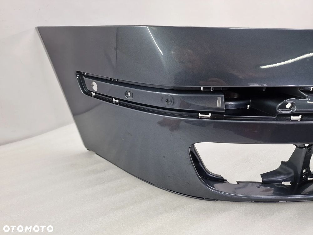 SKODA OCTAVIA II 1Z0 04- ZDERZAK PRZEDNI PRZÓD , ŁADNY , SZARY / GRAFITOWY METALIK , NR AUKCJI NZ863 - 5