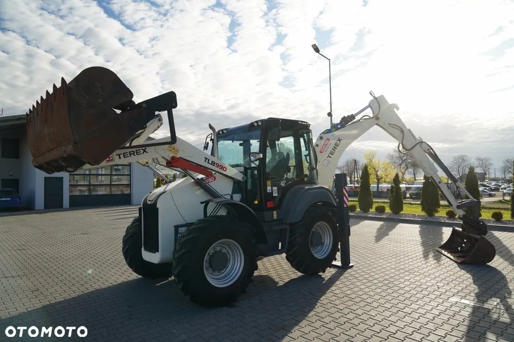 Terex TLB 990 / KOPARKO-ŁADOWARKA / KOMPLET ŁYŻEK / 3 300 MTH / - 4