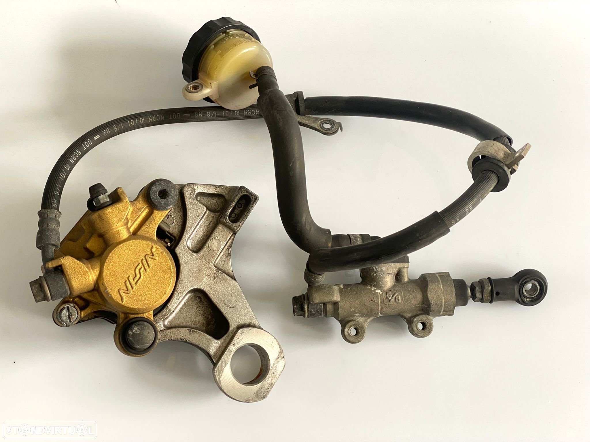 maxilas + bomba de travao honda cbr 954 ano 2002 - 2003 usado - 1