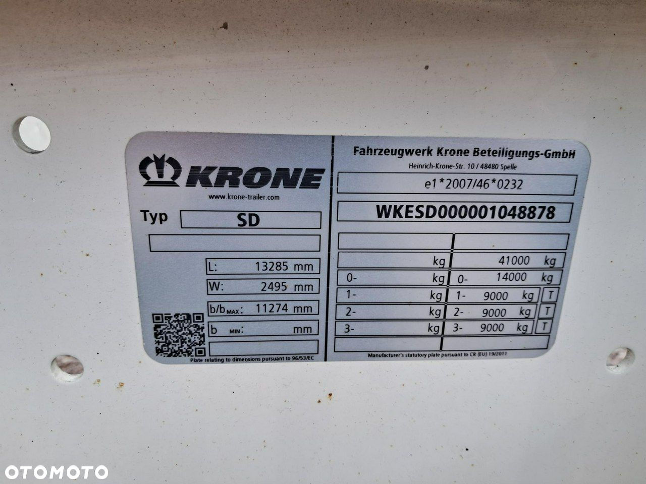 Krone sd - 33
